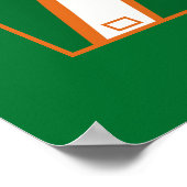 ゲームセットと試合、レトロテニス審判 ポスター (角)