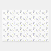 ゲームセットマッチテニスギフトラップ ラッピングペーパーシート (正面3)