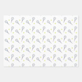 ゲームセットマッチテニスギフトラップ ラッピングペーパーシート (正面2)