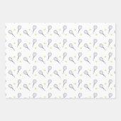 ゲームセットマッチテニスギフトラップ ラッピングペーパーシート (正面)