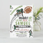 ゲームセットマッチ!誕生日招待状カード (スタンド正面)