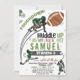 ゲームセットマッチ！誕生日招待状カード