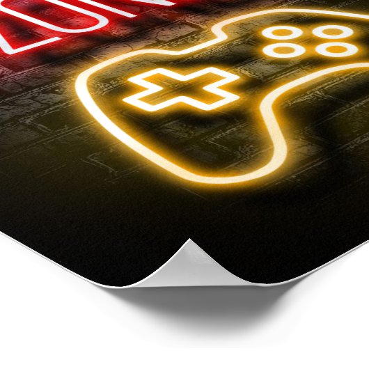 ゲームゾーン ポスター (角)