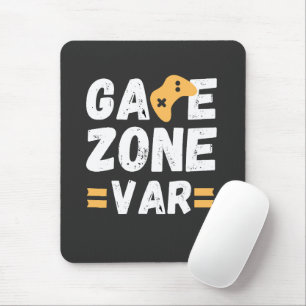 ゲームゾーンVARテキストデザイン マウスパッド