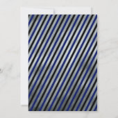 ゲームタイムだ!アイスホッケー誕生日招待状 招待状 (裏面)