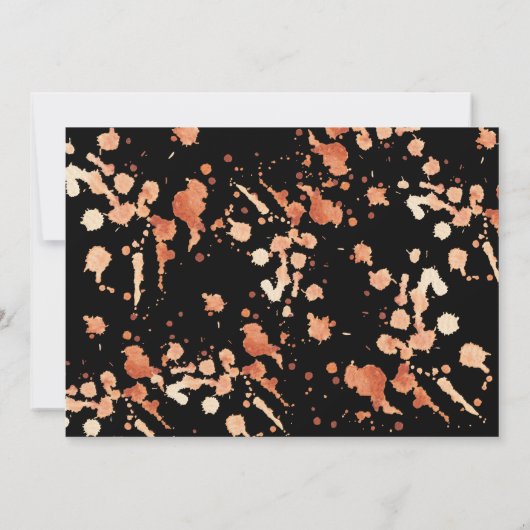 ゲームタイムだ！バスケットボールをテーマにした誕生日パーティー 招待状 (裏面)