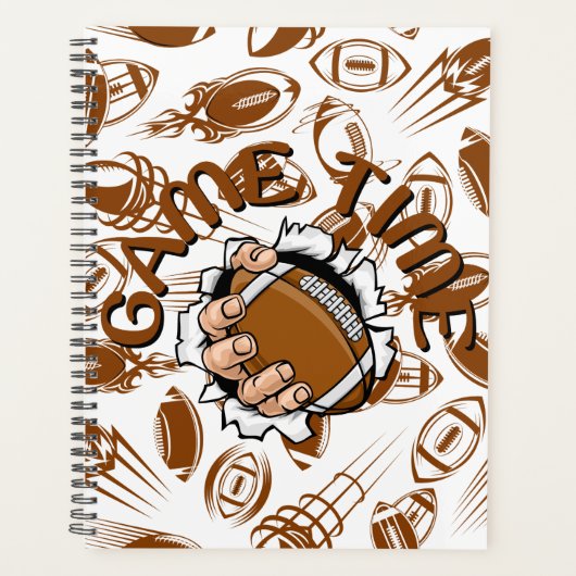 ゲームタイムサッカーカレンダープランナー プランナー手帳 (正面)