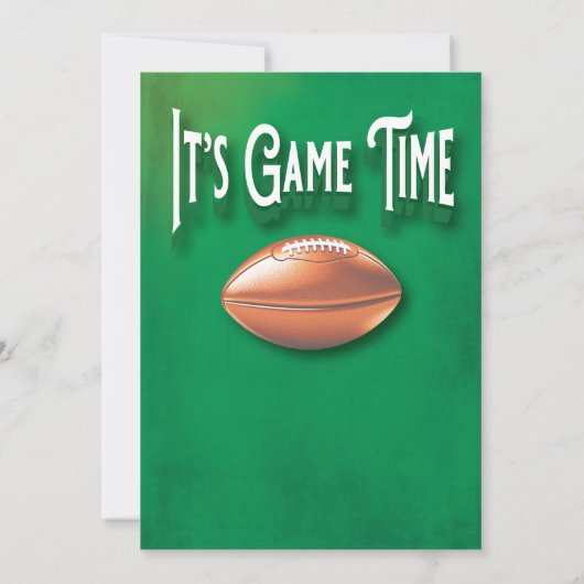 ゲームタイムサッカーパーティー 招待状 (裏面)