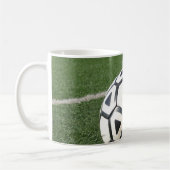 ゲームタイムパースペクティブ – サッカー/フットボール コーヒーマグカップ (左)