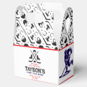 ゲームタイムホッケーの最初の誕生日パーティー フェイバーボックス (オープン)