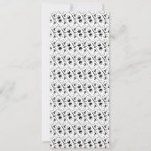 ゲームタイムホッケーチケット1st誕生日パーティー 招待状 (裏面)