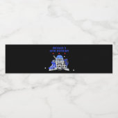 ゲームタイムホッケー誕生日 ペットボトルラベル (シングルラベル)