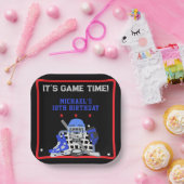 ゲームタイムホッケー誕生日 ペーパープレート (パーティー)