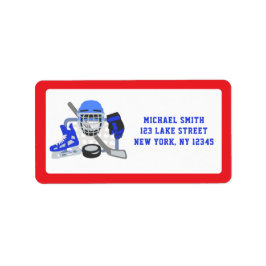 ゲームタイムホッケー誕生日 ラベル