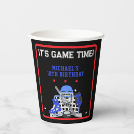ゲームタイムホッケー誕生日 紙コップ