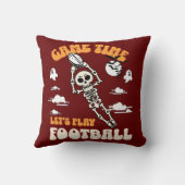 ゲームタイム遊ズ・フットボールおもしろい クッション (裏面)