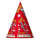ゲームタイム遊ズ・フットボールおもしろい パーティーハット (左)