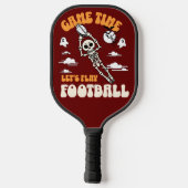 ゲームタイム遊ズ・フットボールおもしろい ピックルボールラケット (裏面)