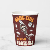 ゲームタイム遊ズ・フットボールおもしろい 紙コップ (裏面)