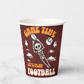 ゲームタイム遊ズ・フットボールおもしろい 紙コップ (正面)