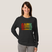 ゲームチェンジャー皮肉引用文3 Tシャツ (正面フル)