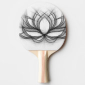 ゲームチーム遊選手のおもしろい 卓球ラケット (正面)