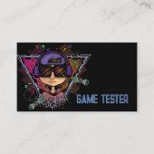 ゲームテスター名刺 名刺 (正面)