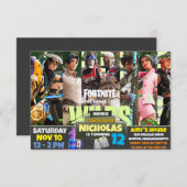 ゲームテーマの招待状 招待状 (正面/裏面)