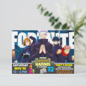 ゲームテーマの招待状 招待状 (スタンド正面)