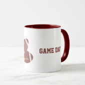 ゲームデイサッカートルコの羽 マグカップ (正面右)