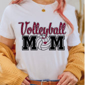 ゲームデイスポーツバレーボール母シャツ Tシャツ