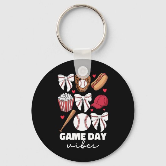 ゲームデイビーブコケット弓の販売のための女性のママSel キーホルダー (正面)