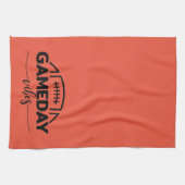 ゲームデイビーブスサッカーおもしろい キッチンタオル (横)