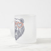 ゲームデイベア フロストグラスマグカップ (正面左)