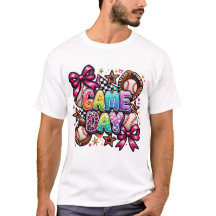 ゲームデイ フットボールTシャツ - 楽しいスポーツ