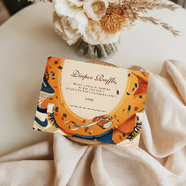 ゲームデイ ヴィンテージ バスケットボール ベイビー ディーパー ラッフル エンクロージャーカード