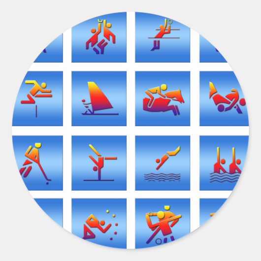 ゲームデザイン ラウンドシール (正面)