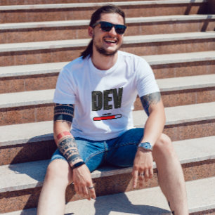 ゲームデベロッパーのコンパイル – レッドコンパイル Tシャツ