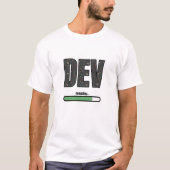 ゲームデベロッパーコンパイル – グリーンコンパイル Tシャツ (正面)