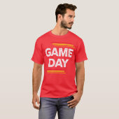 ゲームデーおもしろゲーマーギフト プレゼント Tシャツ (正面フル)