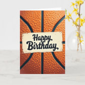 ゲームデーの誕生日ボールカード カード (黄色い花)