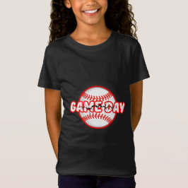ゲームデークラックベースボールスポーツグラフィック Tシャツ