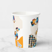 ゲームナイトをテーマにしたパーティー装飾 紙コップ (左)