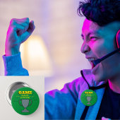 ゲームナイトウィナーおもしろいトロフィーforパーティーシャンズ 缶バッジ