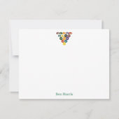 ゲームナイトバチュラーパーティクラシック紳士 ノートカード (正面)