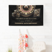 ゲームナイトパーティーパーソナライズされたハッピーバースデー 横断幕 (インサイチュ)