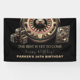 ゲームナイトパーティーパーソナライズされたハッピーバースデー 横断幕