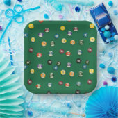 ゲームナイトビリヤードパーティー ペーパープレート (パーティー)