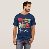 ゲームナイトホストのギフト Tシャツ (正面フル)