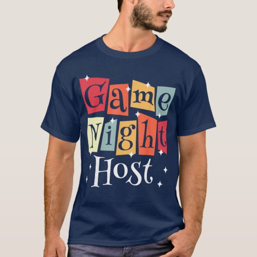 ゲームナイトホストのギフト Tシャツ (正面)